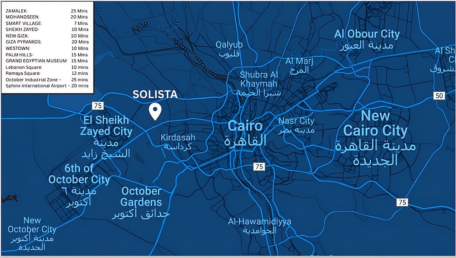 Solista Location Map